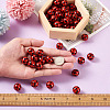 Natural Wooden Beads WOOD-TAC0010-05B-7