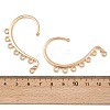 Alloy Ear Cuff Findings PALLOY-N176-09KCG-2
