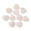 Natural Rose Quartz Heart Palm Stone G-YW0001-52A-1