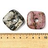 Natural Rhodonite Pendants GG-D003-B02-08-3