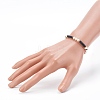 Polymer Clay Heishi Beaded Stretch Bracelets BJEW-JB06145-02-4