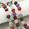 Natural Mixed Gemstone Beads Strands G-P574-A02-10mm-1