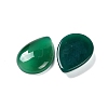 Natural Green Onyx Agate(Dyed & Heated) Cabochons G-B085-03B-09-2