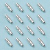 Brass Locking Tube Magnetic Clasps LS-X-MC079-S-1