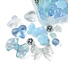 219Pcs 12 Styles Acrylic Beads with 1 Roll Strong Stretchy Beading Elastic Thread OACR-FS0001-58-3