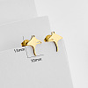 304 Stainless Steel Stud Earrings for Women WG73B2A-01-2