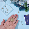 8Pcs 2 Colors Alloy Brooch Convert Pendant Hooks FIND-SC0019-07A-3