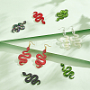   DIY Snake Big Drop Earring Making Kit DIY-PH0006-67-2