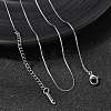 12Pcs 304 Stainless Steel Serpentine Chain Necklaces for Men Women NJEW-H093-19P-02-1