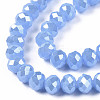 Electroplate Glass Beads Strands LS-EGLA-A034-J8mm-A02-2