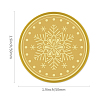 Self Adhesive Gold Foil Embossed Stickers DIY-WH0211-023-2