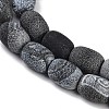Natural Weathered Agate Beads Strands G-NH0047-B09-02-4