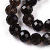 Natural Smoky Quartz Beads Strands G-S345-8mm-19-4