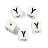 Porcelain Beads PORC-R003-08Y-1