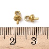 304 Stainless Steel Cup Pearl Peg Bails Pin Pendants STAS-L300-004B-G-3