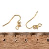 SHEGRACE Brass Pave Cubic Zirconia Earring Findings XGRQ4S192-742G-3