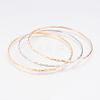 304L Stainless Steel Buddhist Bangles BJEW-G568-15-1