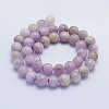 Natural Kunzite Beads Strands G-L478-11-10mm-3