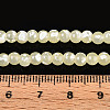 Baking Paint Glass Beads Strands DGLA-N015-4mm-08-4