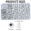 900Pcs 15 Styles White and Black Acrylic Beads SACR-YW0001-67-2