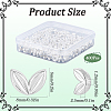 400Pcs Alloy Beads FIND-SP0002-36D-2