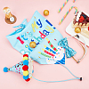 Pet Birthday Paper Props Set Decorations AJEW-WH0241-18B-4