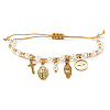 304 Stainless Steel Charm Bracelets BA2405-7-1