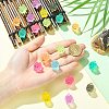 40Pcs 8 Colors Luminous Dog Miniature Ornaments DJEW-CJZ0001-004-4