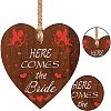 Heart with Word Wooden Hanging Plate HJEW-WH0037-013-3