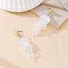 Alloy Acrylic Stud Dangle Earrings for Women WGE5F56-02-1