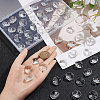 50Pcs Octagon Sew on Glass Rhinestone GLAA-SP0001-83A-02-3