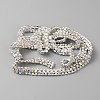 3 Yards Glass Rhinestone Trimming DIY-WH0671-320A-2