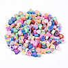200Pcs Handmade Polymer Clay Beads CLAY-YW0002-20-1