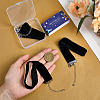 4Pcs Velvet Ribbon Choker Necklaces NJEW-SC0001-70A-3