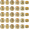 60Pcs 6 Styles Tibetan Style Alloy European Beads FIND-SC0019-84-6