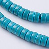 Synthetic Turquoise Beads Strands G-E456-05A-3x6mm-3