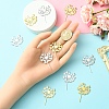 5Pcs 201 Stainless Steel Pendants STAS-YW0003-02G-5