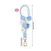 Hand-woven Flower Pendant Decorations KEYC-TAC0009-02KCG-04-3