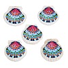 Printed Natural Shell Big Pendants SH-CBA93AD-19A-1