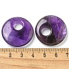 Natural Amethyst Pendants G-P547-01C-3