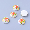 Printed Resin Cabochons CRES-T002-25mm-08-1