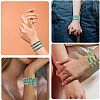 Handmade Polymer Clay Heishi Surfer Stretch Bracelets Set BJEW-SW00099-04-5