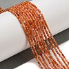 Natural Carnelian Beads Strands X-G-A129-A01-01-4