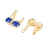 Alloy Enamel Pendants FIND-B062-15G-01-2