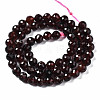 Natural Orange Garnet Beads Strands G-T108-60-2