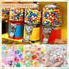 300Pcs Plastic Vending Machine Egg Capsules AJEW-PH0008-57-5