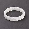 Natural Quartz Crystal Stretch Bracelets BJEW-F406-B23-3