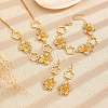 Zinc Alloy Bracelets & Earrings & Necklaces WG5D022-02-3