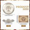 1Pc 201 Stainless Steel Candle Holder AJEW-CN0007-47B-2