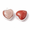 Natural Red Jasper Pendants G-C005-01S-18-2